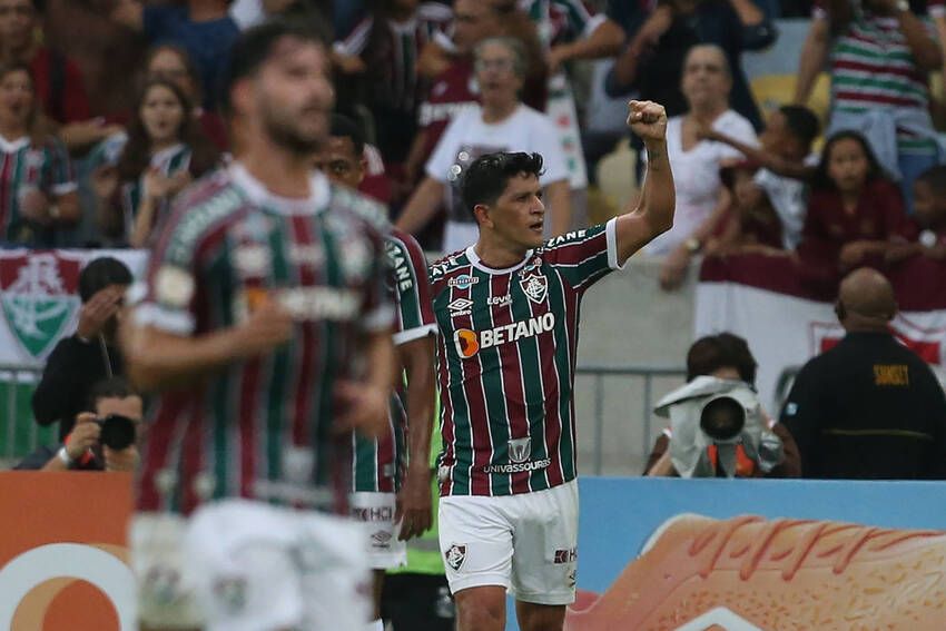 Germán Cano, do Fluminense Germán Cano, do Fluminense