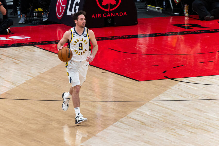 T.J. McConnell, jogador do Indiana Pacers T.J. McConnell, jogador do Indiana Pacers