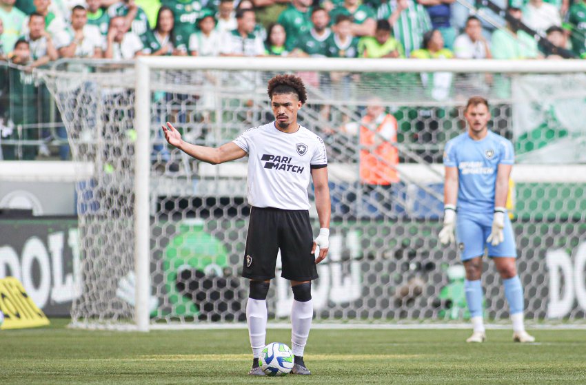 Adryelson e Lucas Perri, do Botafogo Adryelson e Lucas Perri, do Botafogo