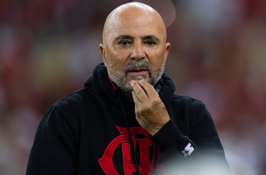 Jorge Sampaoli, técnico do Flamengo