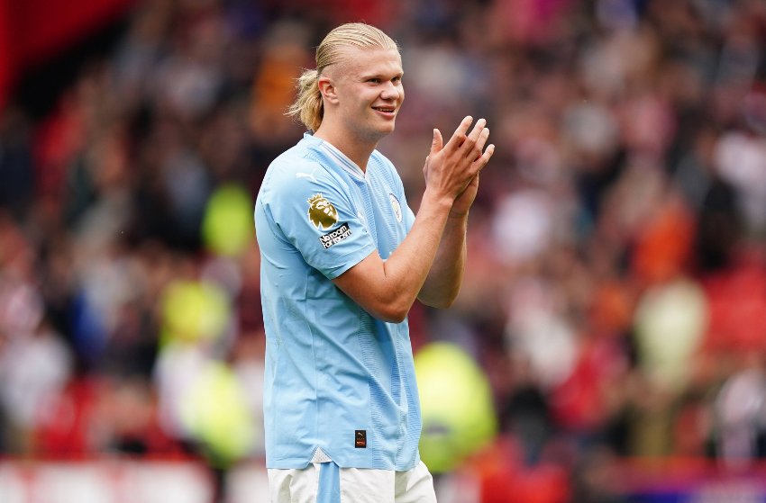 Haaland, do Manchester City Haaland, do Manchester City
