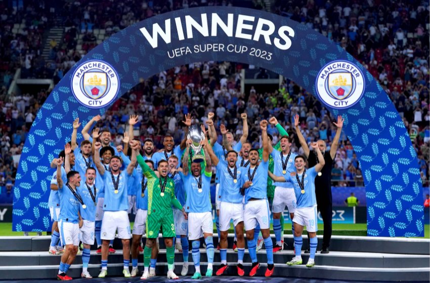 Manchester City conquista a Supercopa da Europa