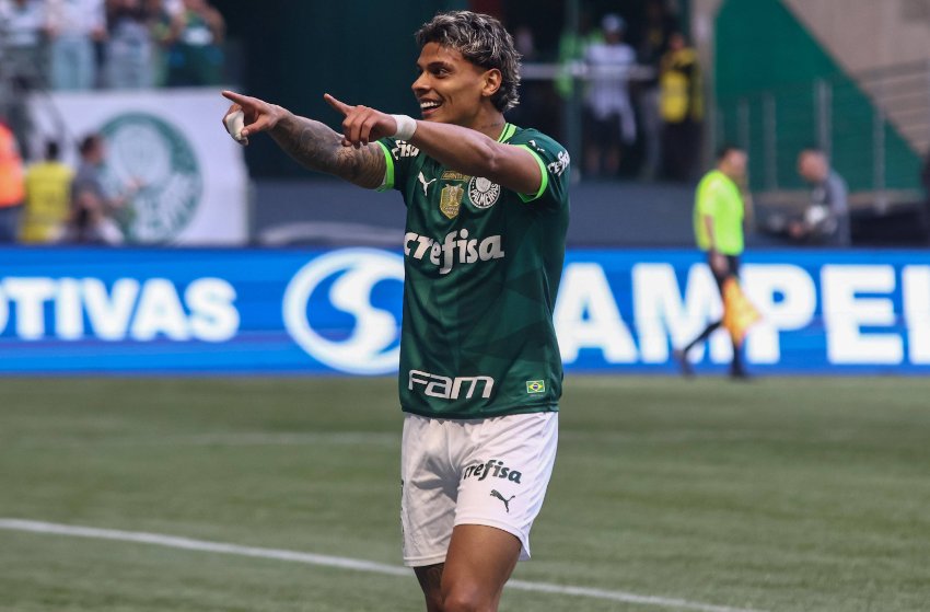 Richard Ríos, do Palmeiras
