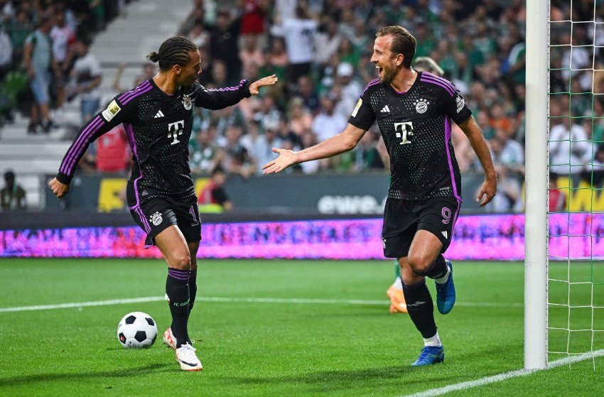 Sané e Kane, do Bayern