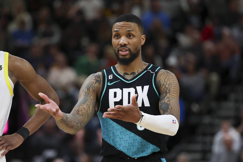 Damian Lillard, do Portland Trail Blazers Damian Lillard, do Portland Trail Blazers