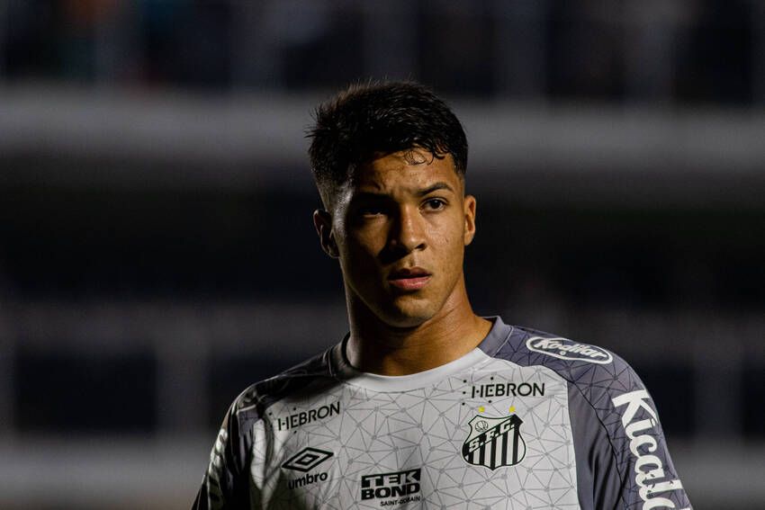 Marcos Leonardo, do Santos Marcos Leonardo, do Santos