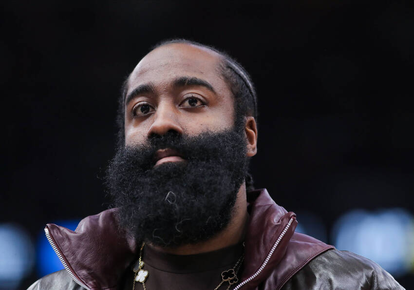 James Harden, do Philadelphia 76ers James Harden, do Philadelphia 76ers