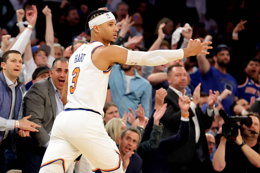 Josh Hart, do New York Knicks Josh Hart, do New York Knicks