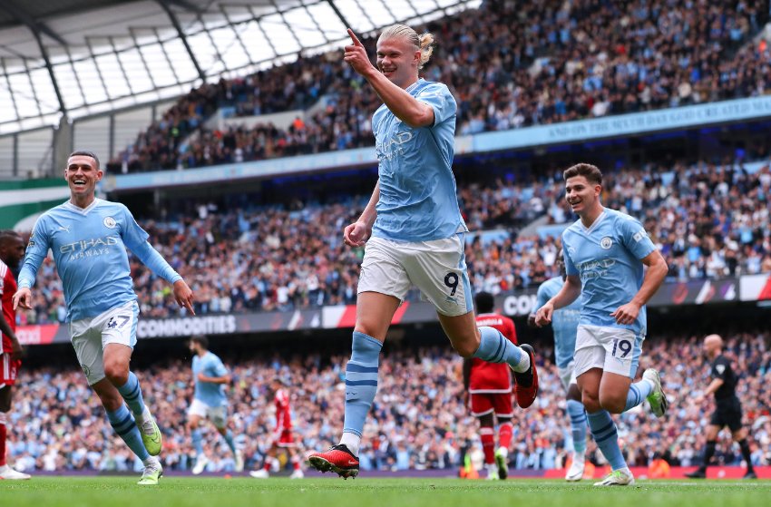 Erling Haaland, do Manchester City Erling Haaland, do Manchester City
