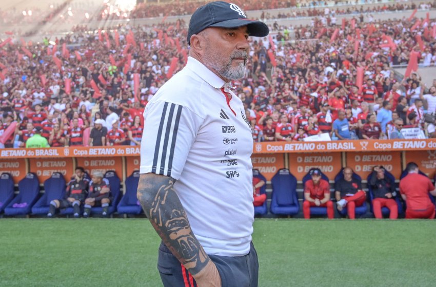 Sampaoli, treinador do Flamengo Jorge Sampaoli, do Flamengo