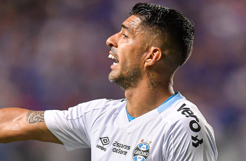 Luis Suárez, do Grêmio Luis Suárez, do Grêmio