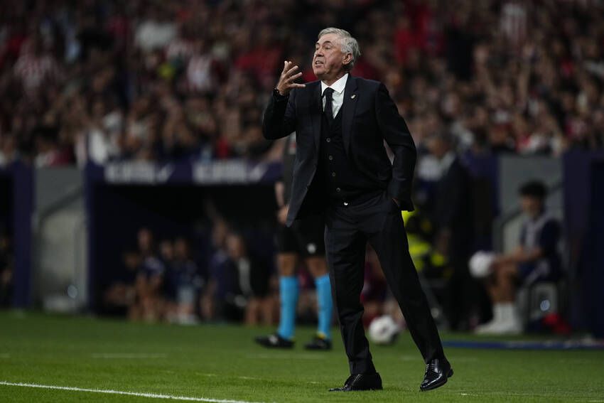 Carlo Ancelotti, do Real Madrid Carlo Ancelotti, do Real Madrid
