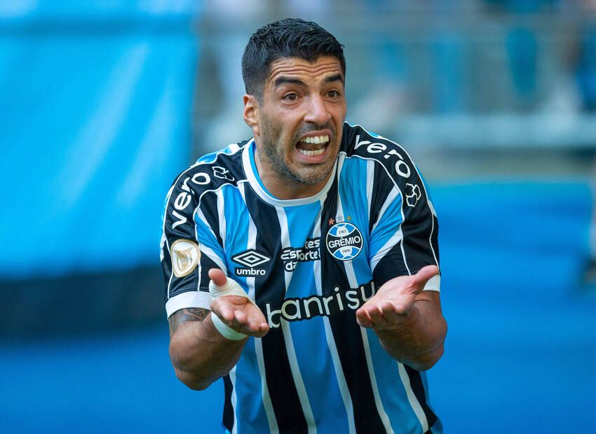 Luis Suárez, do Grêmio Luis Suárez, do Grêmio