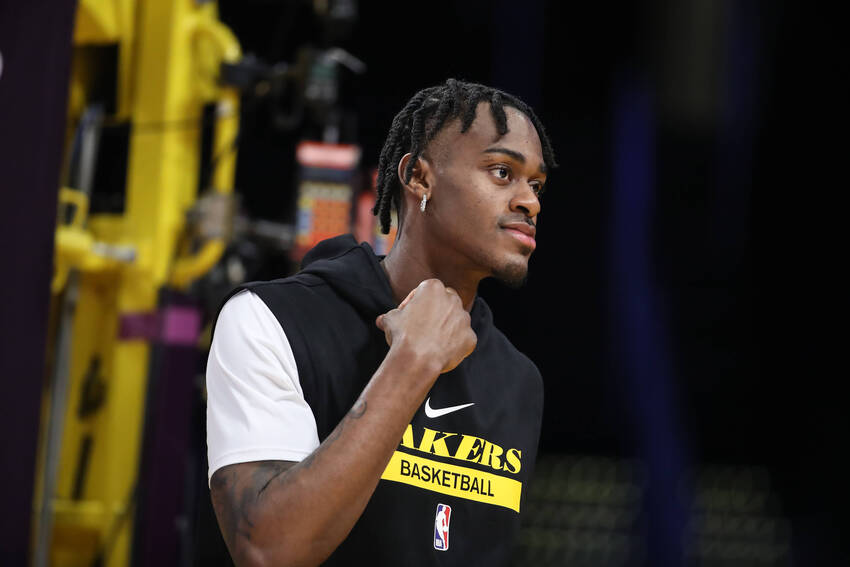 Jarred Vanderbilt, do Los Angeles Lakers Jarred Vanderbilt, do Los Angeles Lakers