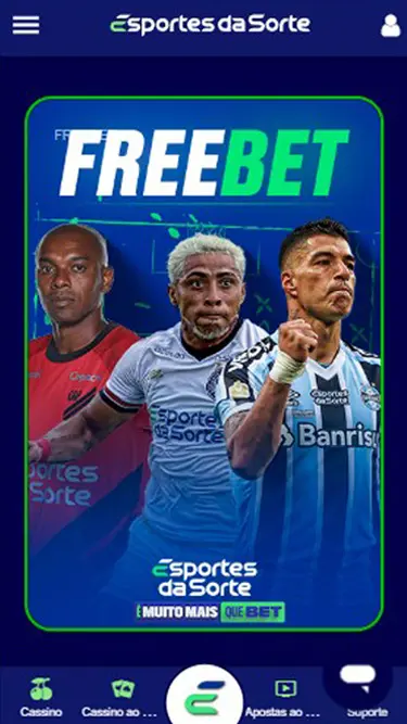 Promoção Freebet da casa de apostas Esportes da Sorte