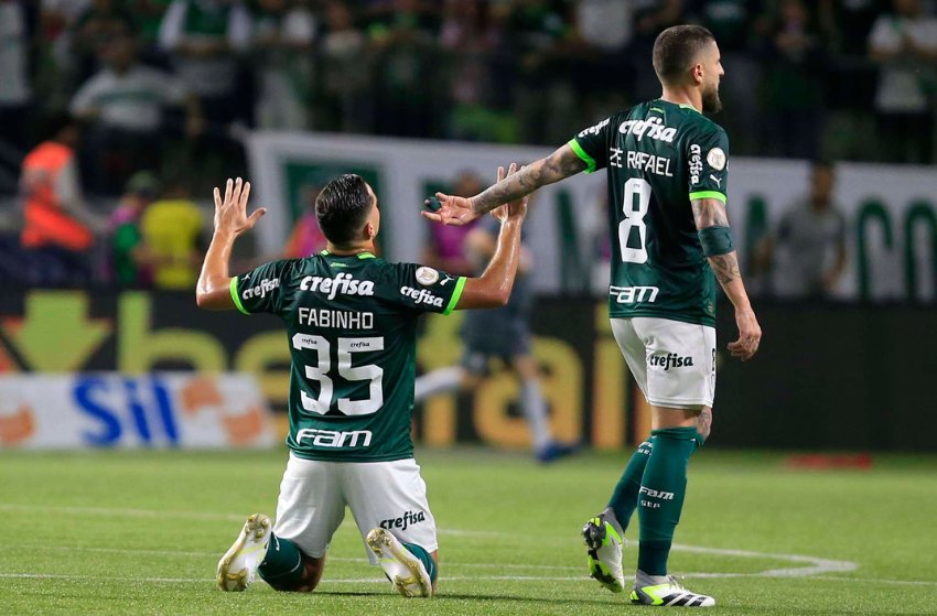 Fabinho e Zé Rafael, do Palmeiras Fabinho e Zé Rafael, do Palmeiras