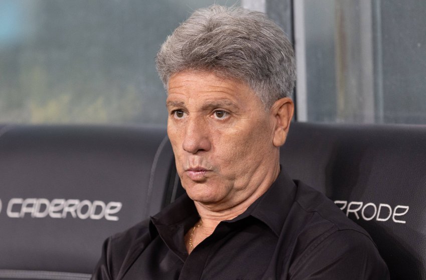 Renato Portaluppi, técnico do Grêmio Renato Portaluppi, técnico do Grêmio