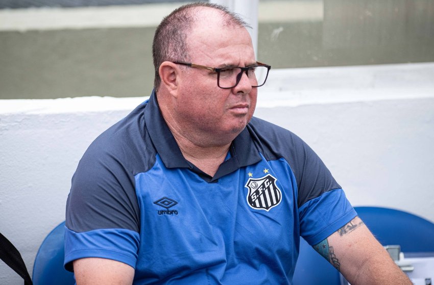 Marcelo Fernandes, técnico do Santos Marcelo Fernandes, técnico do Santos