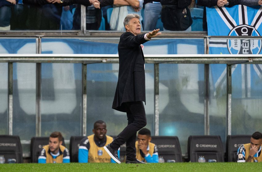 Renato Portaluppi, técnico do Grêmio Renato Portaluppi, técnico do Grêmio