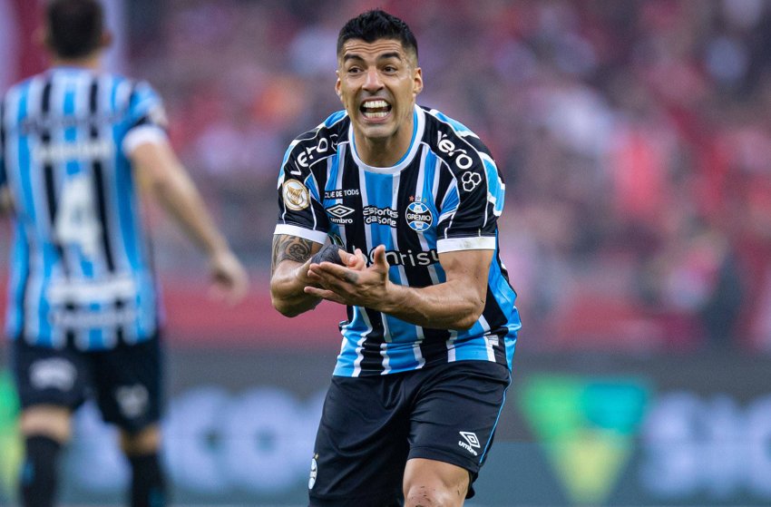 Luis Suárez, do Grêmio Luis Suárez, do Grêmio