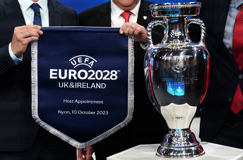 Euro 2028 será na Irlanda e Reino Unido Euro 2028 será na Irlanda e Reino Unido