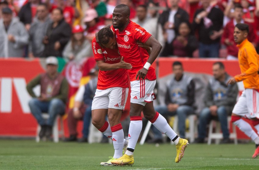 Enner Valencia e Alan Patrick, do Inter Enner Valencia e Alan Patrick, do Inter