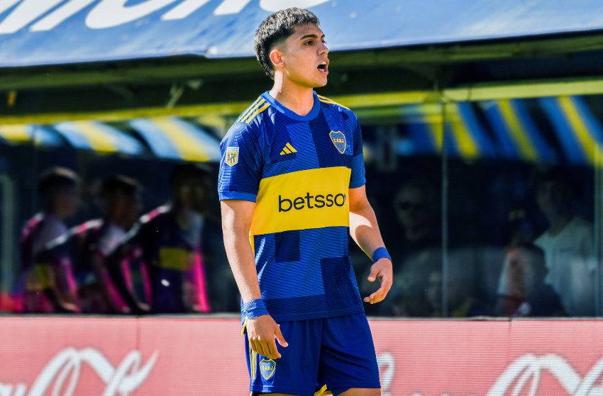 Exequiel Zeballos, do Boca Juniors Exequiel Zeballos, do Boca Juniors