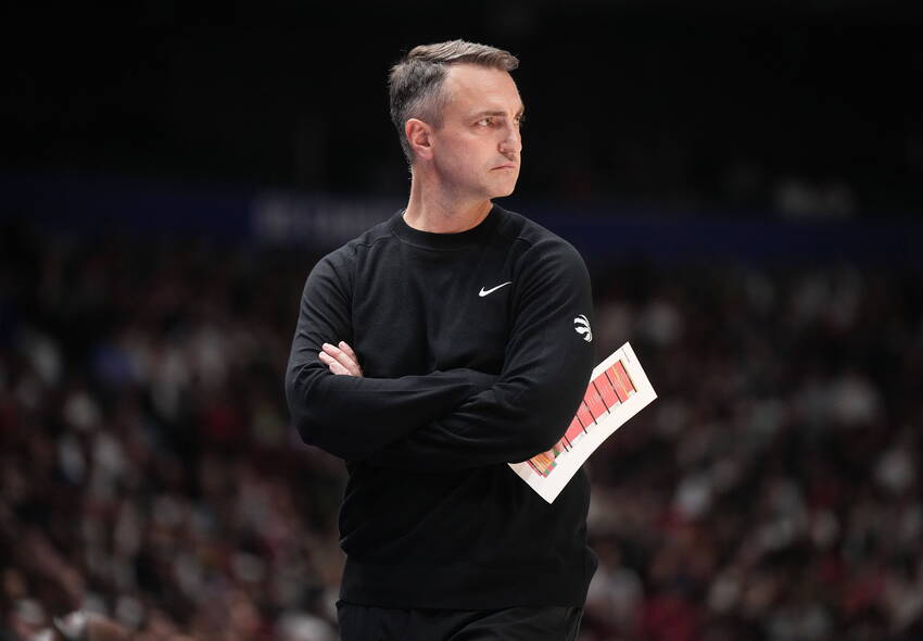 Darko Rajakovic, técnico do Toronto Raptors Darko Rajakovic, técnico do Toronto Raptors