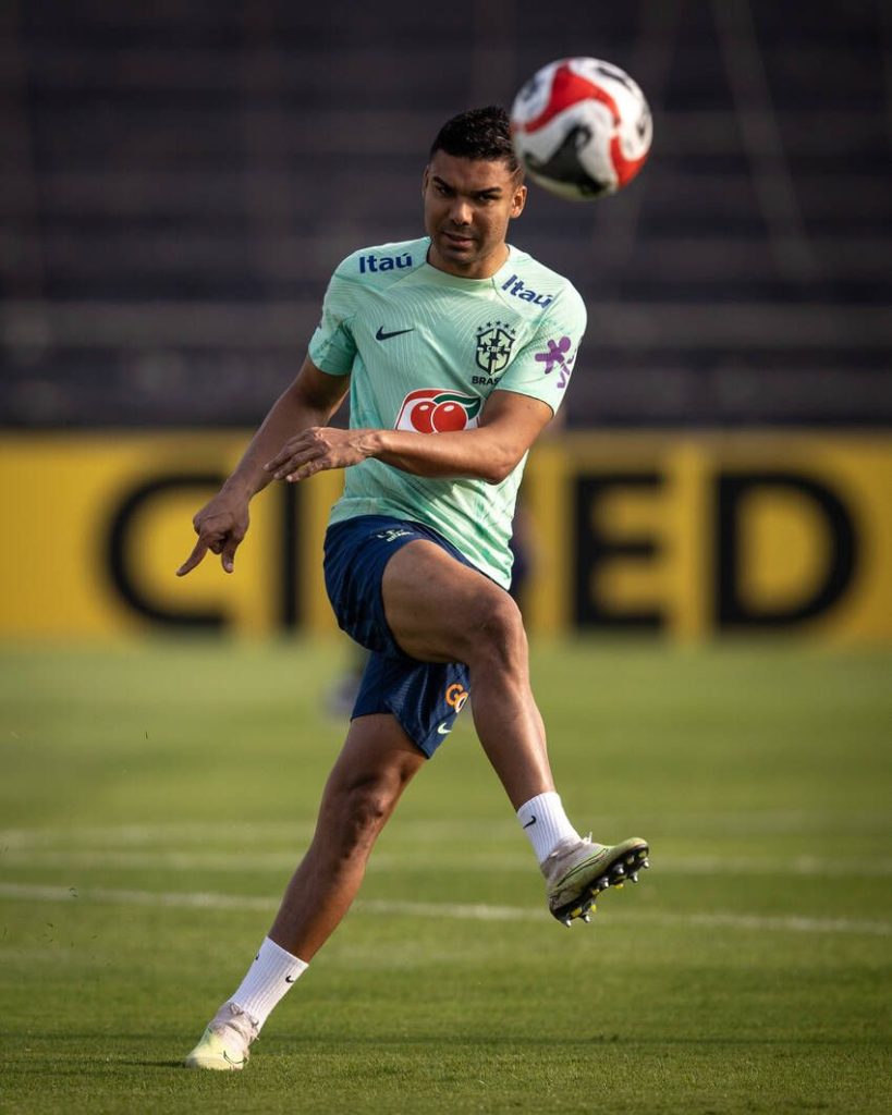 Casemiro, da Seleção Brasileira