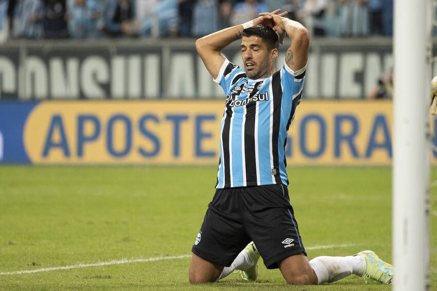 Luis Suárez, do Grêmio Luis Suárez, do Grêmio