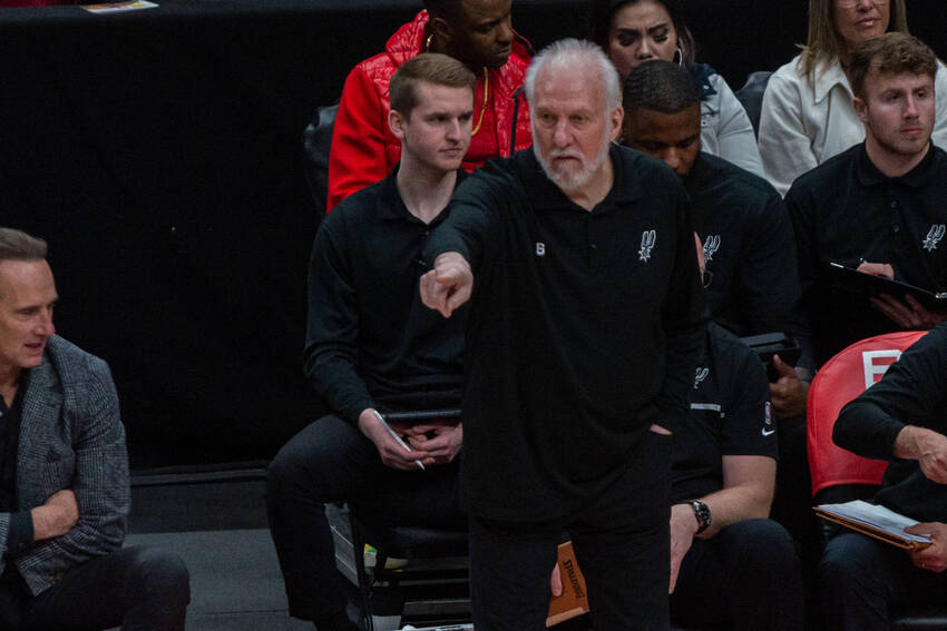 Gregg Popovich, coach do San Antonio Spurs Gregg Popovich, coach do San Antonio Spurs