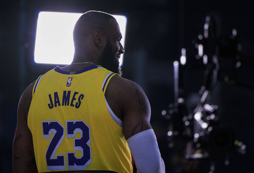 LeBron James, do Los Angeles Lakers LeBron James, do Los Angeles Lakers
