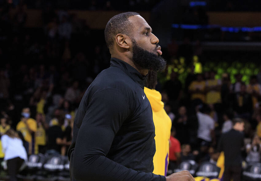 LeBron James, do Los Angeles Lakers LeBron James, do Los Angeles Lakers