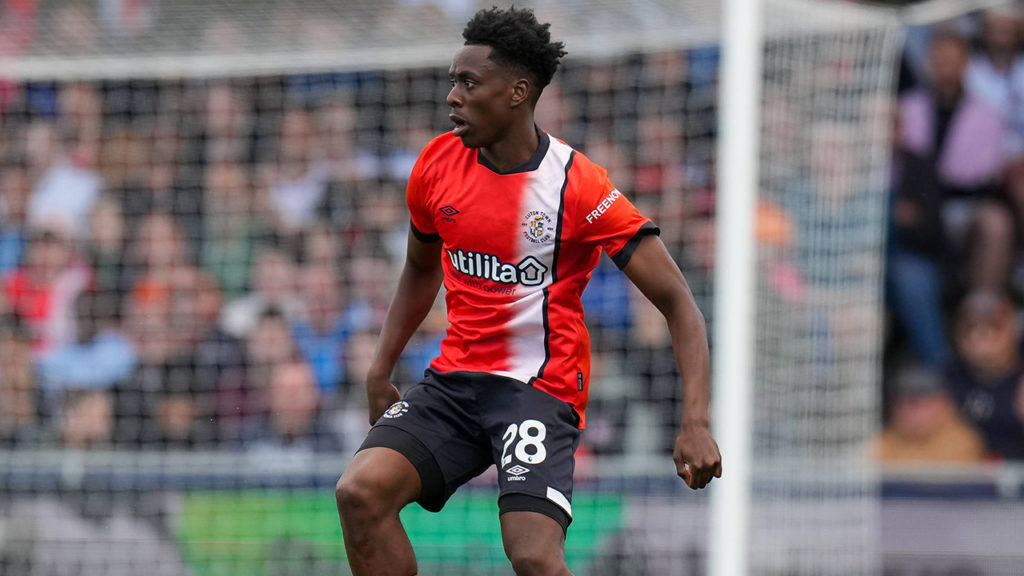 Albert Sambi Lokonga (Luton) Luton 2023