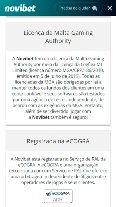 Novibet é confiável? Confira aqui como o site funciona