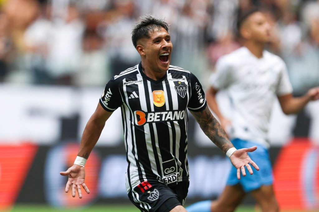 Zaracho-Atlético-MG-gol-imago1037361538h Zaracho comemorando gol do Atlético na vitória em cima do Grêmio no Brasileirão