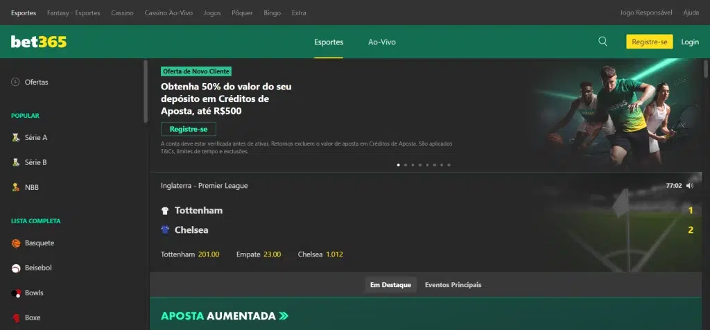 BET365 BRASIL  Galera o que vocês acham de aposta com od baixa mais certo  de bater com um valor mais alto