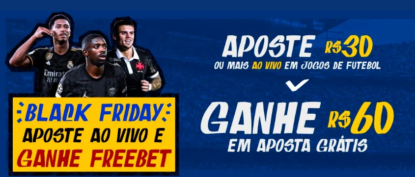 APOSTE EM EVENTOS AO VIVO E GANHE FREE BET