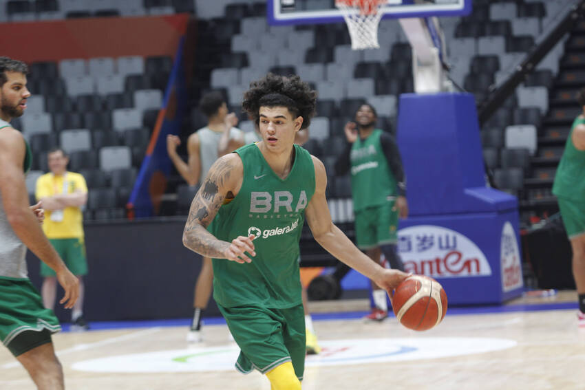 Gui Santos, novo jogador do Golden State Warriors Gui Santos, novo jogador do Golden State Warriors