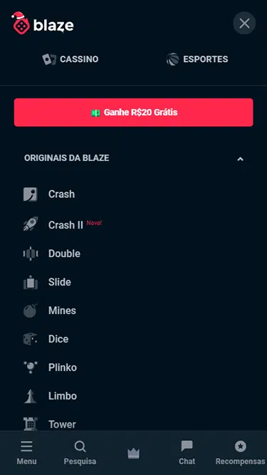 Blaze Apostas: Bônus de até R$1 mil, mercados e odds