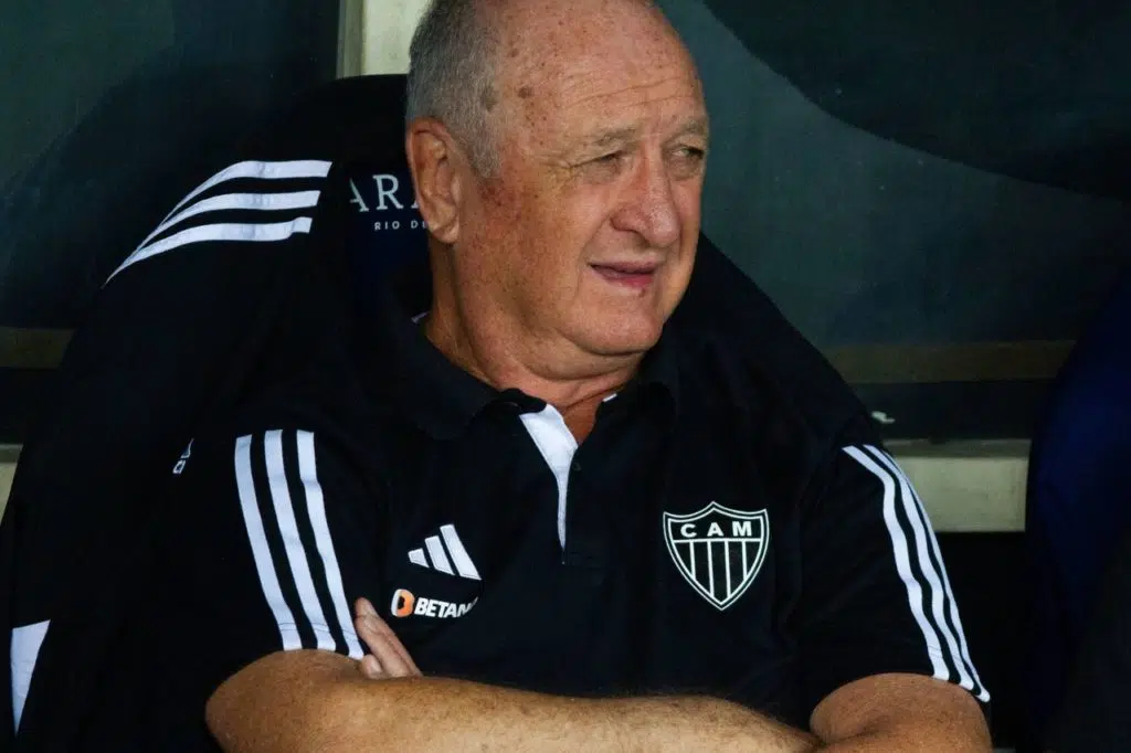 Felipão-técnico-Atlético-imago1037509914h Técnico Luiz Felipe Scolari no comando do Atlético