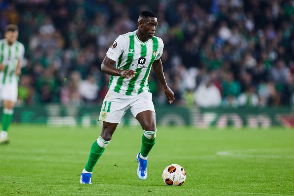 Luiz-Henrique-Betis-jogo-imago1036773796h Atacante Luiz Henrique jogando pelo Real Betis