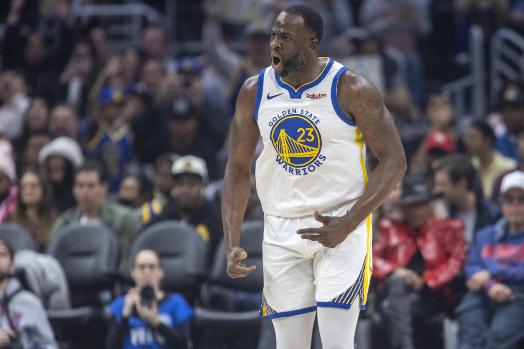 draymond-green-comemorando-imago1037767885 Draymond Green, do Golden State Warriors