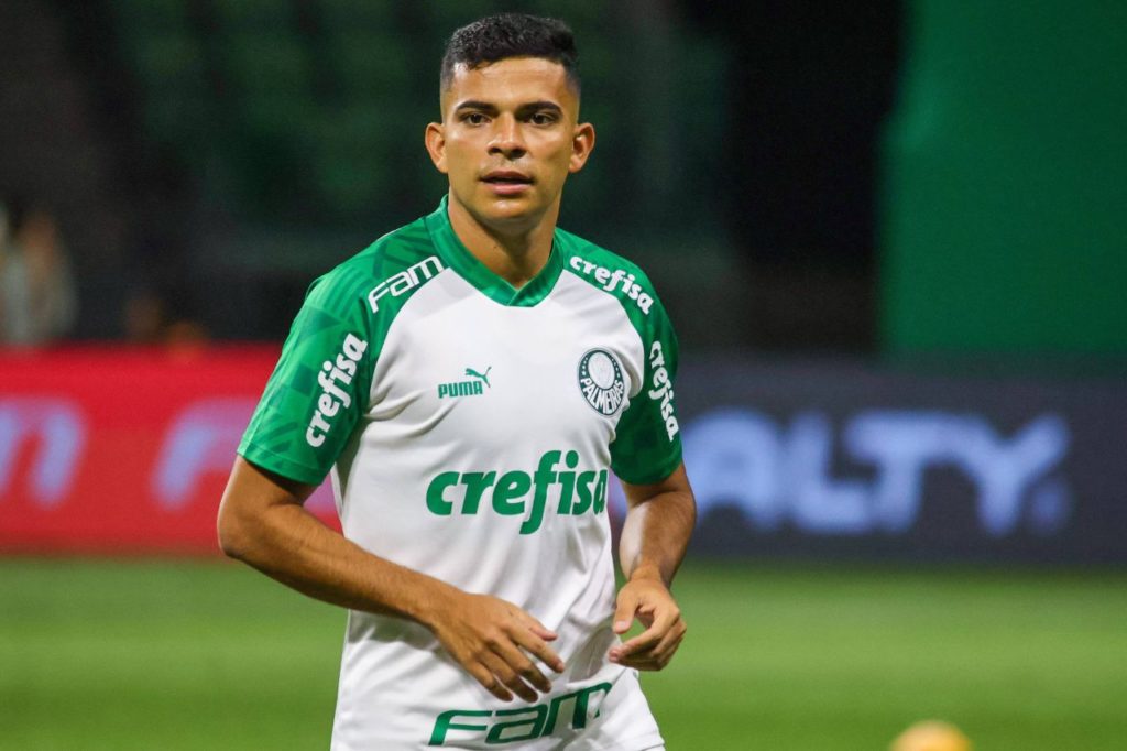 Bruno-Rodrigues-Palmeiras-jogo-imago1039472417h Atacante Bruno Rodrigues em jogo do Palmeiras