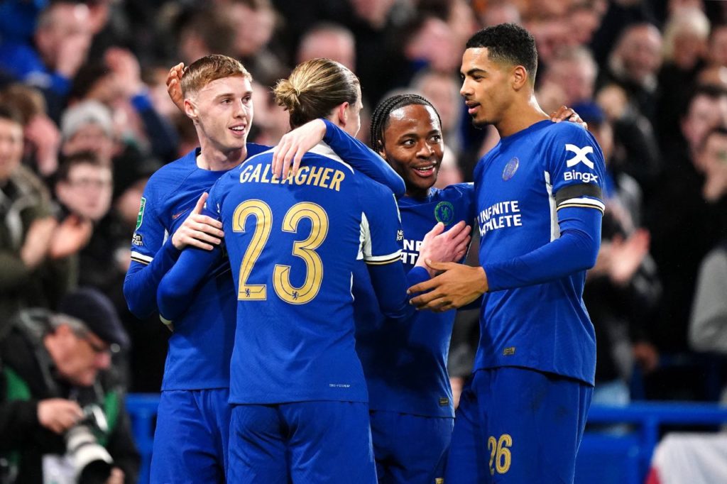 Cole Palmer comemora gol do Chelsea na vitória em cima do Middlesbrough