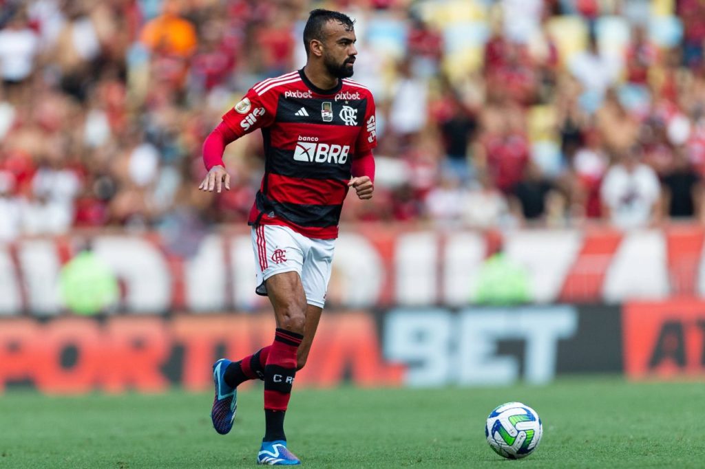 Fabricio-Bruno-Flamengo-jogo-imago1037639045h Zagueiro Fabrício Bruno em ação pelo Flamengo
