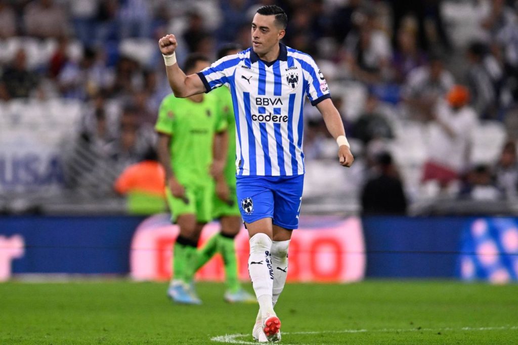 Funes-Mori-Monterrey-jogo-imago1035335151h Atacante Funes Mori comemorando gol pelo Monterrey, do México