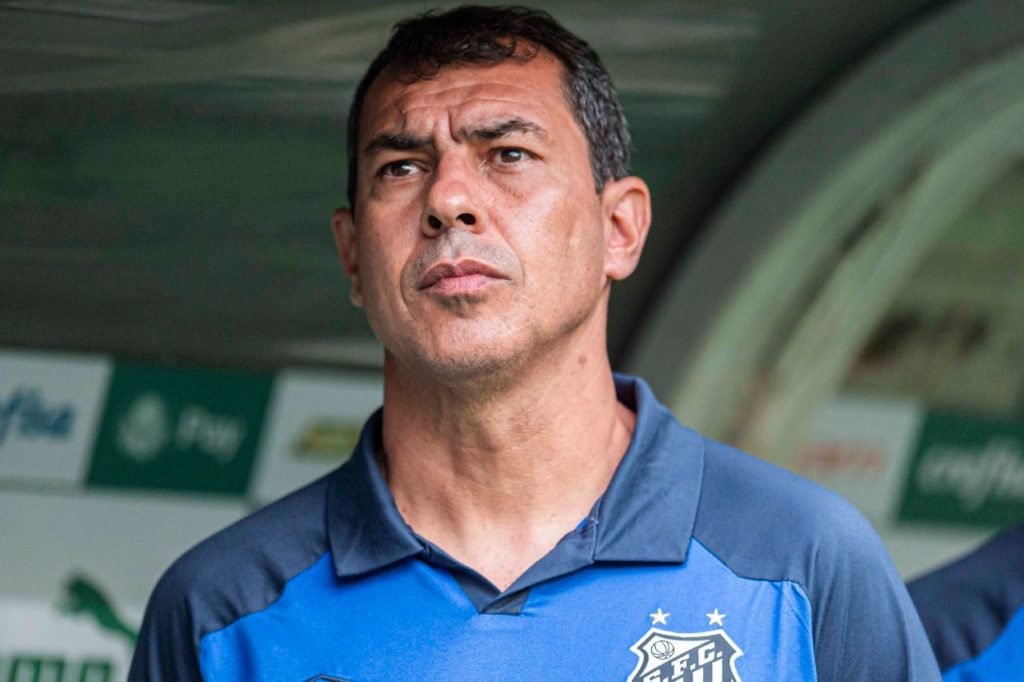 Fábio-Carille-técnico-Santos-imago1039703297h Técnico Fábio Carille no comando do Santos no Campeonato Paulista