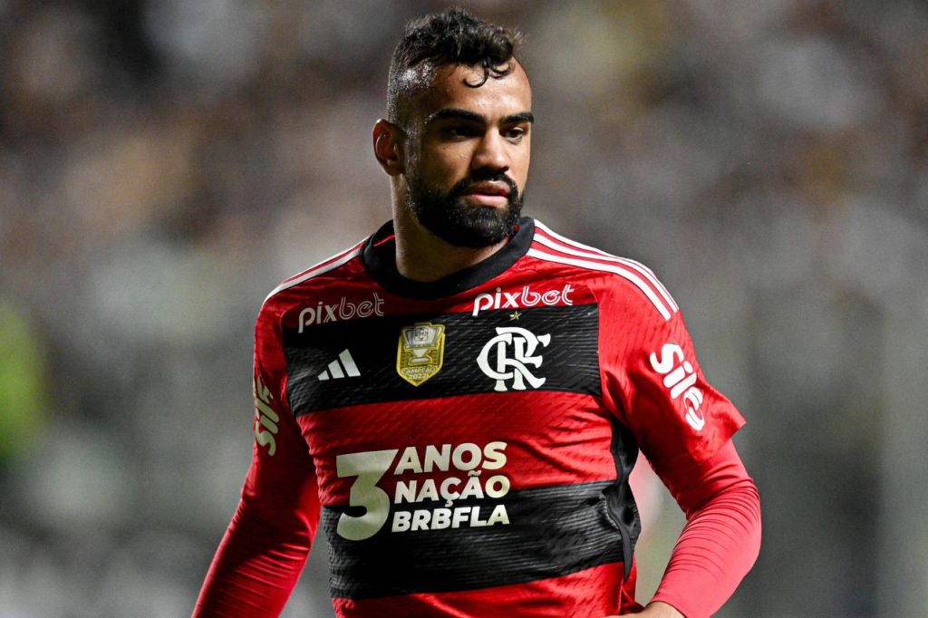 Fabrício-Bruno-Flamengo-jogo-imago1032691690h Zagueiro Fabrício Bruno em ação pelo Flamengo