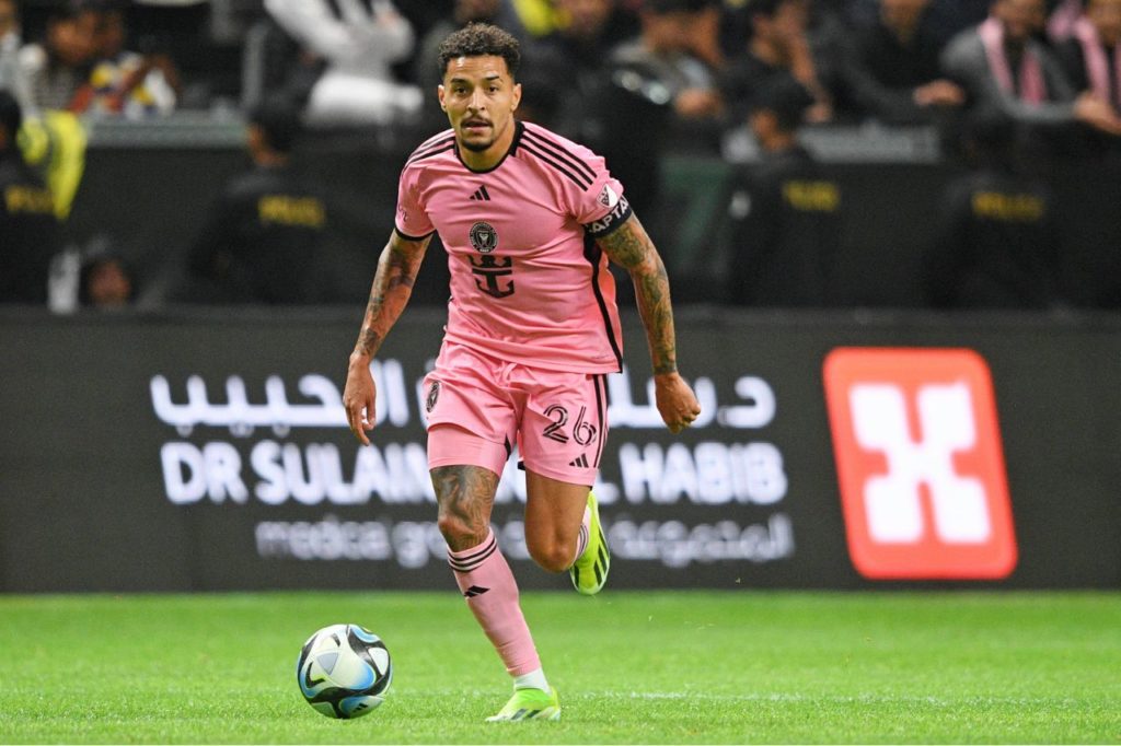 Gregore-Inter-Miami-jogo-imago1039896253h Volante Gregore, novo contratado do Botafogo, jogando pelo Inter Miami, dos Estados Unidos